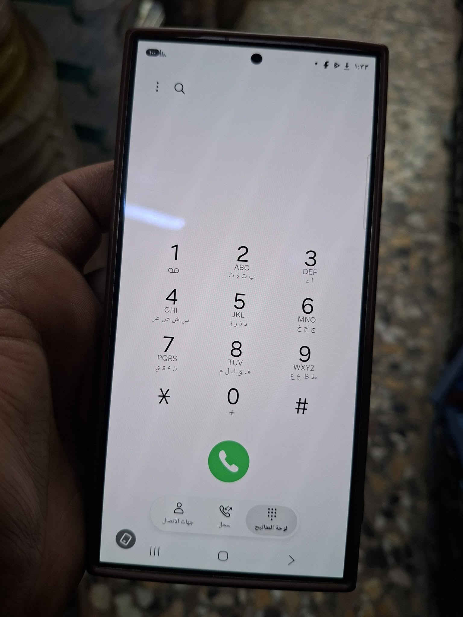 لبيع اس 24 لترع جهازه نضيف ومامفتوح ولا مصلح بي شي جهازه حلوو ذكرته اون تيراء شرق اوسط  فه جهازه كلش زينه ونضيف مكاني شعب سعره 900 الف وبي مجال ***********

نص مكتوب في الصور:
- الحسابات والنسخ الاحتياطي خدمات Google الميزات المتقدمة الحالة الرقمية وعناصر التحكم الأبوية العناية بالجهاز التطبيقات الإدارة العامة إمكانية الوصول تحديث البرنامج التلميحات ودليل المستخدم حول الهاتف بحث
- ١:٣٢
- حول الهاتف
- Galaxy S24 Ultra
- إعادة تسمية
- اسم المنتج
- اسم الطراز
- SM-S928B/DS
- الرقم التسلسلي
- R5CWC2AW86X
- SIM المتاحة
- IMEI ١
- 358423440558627
- IMEI ٢
- 359018140558627
- معلومات الحالة
- معلومات قانونية
- معلومات البرنامج
- معلومات البطارية
- ١:٣٢ العناية بالجهاز جيد قم بالتحسين الآن لتحرير مساحة إضافية في الذاكرة. تحسين الآن البطارية ١٠٠% بقي ٤ من الأيام ٤ من الساعات مكان التخزين ٩% مُستخدَم ١٠٠,٧ جيجابايت | ١ تيرابايت الذاكرة ٥٨% مُستخدَم ٧ جيجابايت | ١٢ جيجابايت حماية التطبيق غير مفعل الأداء