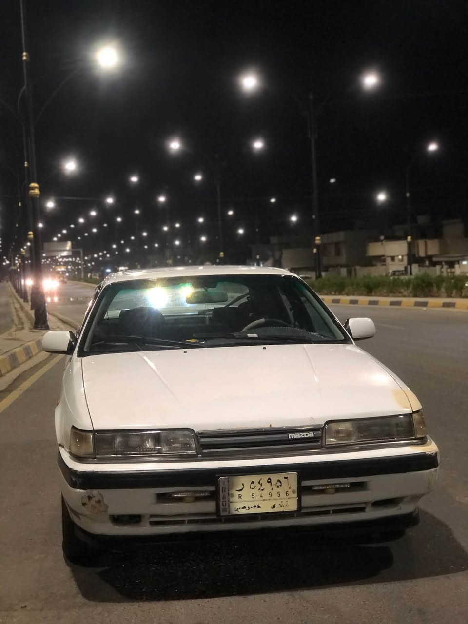 سلام عليكم للبيع مازده 626موديل 89. سنويه لغايه 2027 كير تومتيك  محرك 12 بخ بيه صرف سلايت شرط التحويل بيها قطعتين صبغ جامات كهرباء قفل مركزي مكلف بنشر للأستفسار فقط عل رقم ***********//*********** السعر 38$ مكاني و موصل كوكجلي
