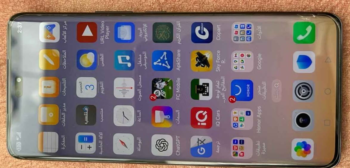 جهاز موبايل 
هونر X9C
ذاكره 256
رام 12G + 12
 موبايل جديد مثل ماواضح بالصورة بلادي مامفتوح  
غراضه كامله  شاحن وكارتونته  وكفر اصلي 
السعر 350 الف للاستفسار الاتصال متوفر واتساب 
*********** النجف, العراق

نص مكتوب في الصور:
- HONOR هاتف بمواصفات ممتازة أداء قوي .. تصميم أنيق كاميرا خلفية 108MP معالج قوي أداء سلس بطارية تدوم طويلة شاشة كبيرة بجودة عالية سعر مناسب للمهتمين فقط الشاشة الأمامية نظيفة جداً جميع الأزرار والمنافذ تعمل بشكل ممتاز تصميم أنيق وخفيف كاميرا احترافية شاشة واضحة ونابضة بالألوان مع العلبة والشاحن الأصلي للاستفسار أو التواصل على الخاص / العراق