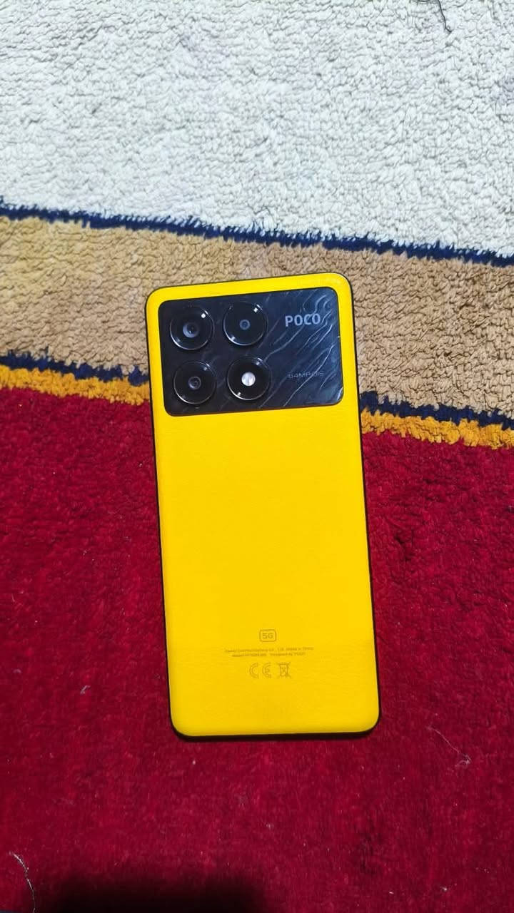 للبيع بوكو x6برو 
بسعر 300
ذاكره 512
مراوس اراوس  جهاز ذاكرته 256او 512 حسب الاتفاق 
الشرائح يجي خاص 
***********
