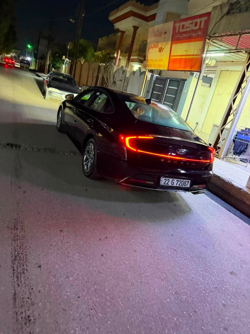 سلام عليكم
سوناتا 2021

ضرر جملغ خلفي وصندوق 

بدون دواخل شرط 

ماشيه 60 ميل 

محرك 2500  المرغوب 

داخل ابيض 

كشنات تدفئه

رادر امامي خلفي 

تشغيل عن بعد

شرط تحويل 

التفاصيل 

اتصال ***********

***********
السعر 140$
