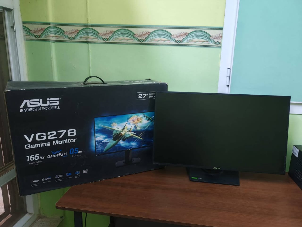 شاشة ASUS VG278QR • يو بي اس 3000VA • سماعة بلوتوث