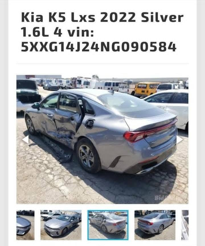 K5امريكي
موديل 22   رقم بغداد معوقين
محرك ١٦٠٠
وكاله عامه
بصمه تشغيل
بصمه ابواب
تشغيل عن بعد
رادار امامي
رادار خلفي
رادار جانبي
تحديد نقطه عمياء
تحديد مسار
توقف ذاتي
نظام ترحيب عند الاقتراب
المسافه المقطوعه١٢٢
حادث بابين تبديل
العنوان بغداد ***********
السعر130
