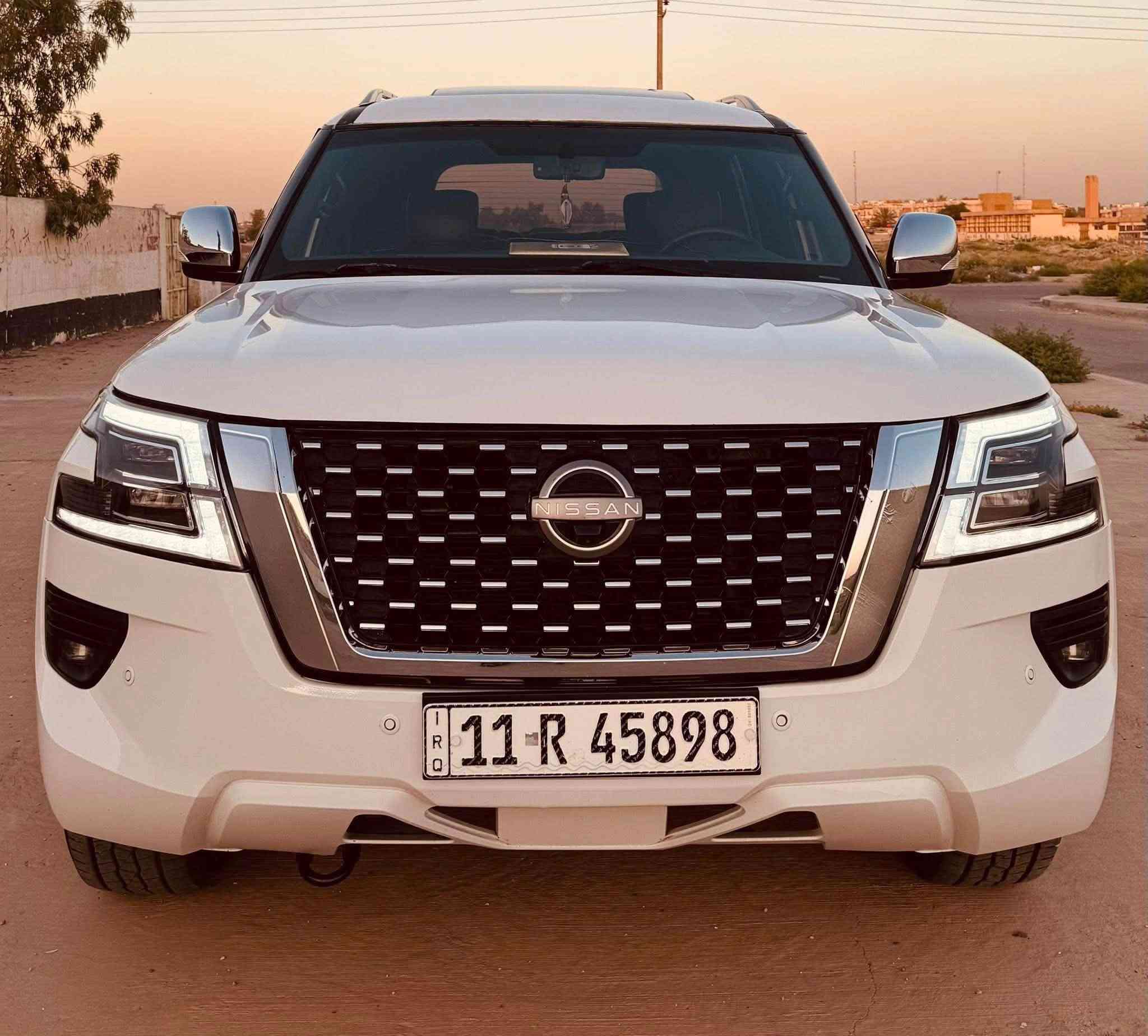#_بيع_أو_مراوس👌
:
(( نيسان أرمادا _ شكل باترول _ 2018 محدث 24 ، بلاتينيوم فول مواصفات ١/١ ، محرك V8 5.6 ، ماشية 100 الف ، صبغ عام و مذكور بتقرير أمريكا ، رقم بغداد بأسمي ، جاهزة و نظيفة جداً داخل و خارج ))🌹
:
#_للإستفسار / *********** ☎️
------------------------------
