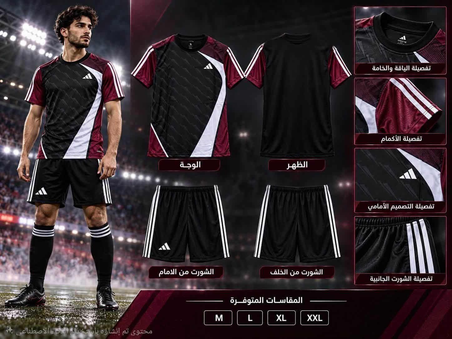 دريس وشورت • مقاسات M-L-XL-XXL • هدية حارس