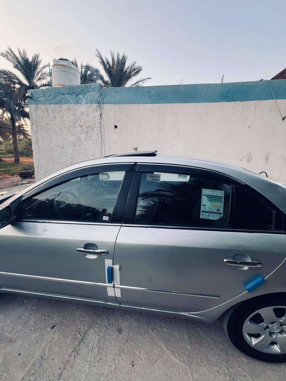 سوناتا وارد امريكي موديل 2007 مسجله 2006
رقم بغداد انكليزي بسمي مشروع وطني ، فتحة سقف ، تحكمات ستيرن ،  شاشه تاب ، 
مكينة وكير جدد مال حاويه كفاله ،
 تخم تاير ، منظومة تبريد جديدة ، 
مرشوشه اقل الحزام ابيع حزام كاملة ماناقصها  برغي 
السعر / 84 
الهاتف / ***********
