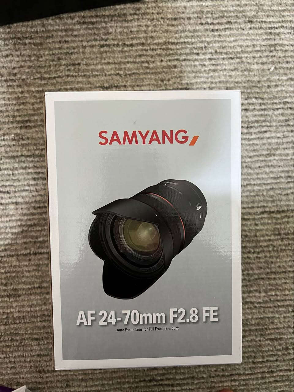 سوني A7 IV • ساميانج 24-70 F2.8 • جديدة أوبن بوكس