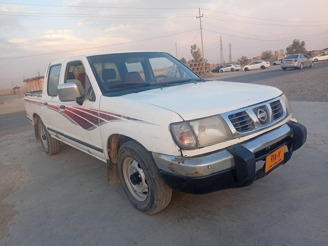 نیسان مۆدێل 2008 دوبەی لەیزەر  گیرومەکینەی بەشەرت بێ لێدراو بێ دەعم نرخ 37 گڵاو کە مێک معامەلە شوێن چەمچەماڵ ژمارەی موبایل *********** کۆڕەک ***********
