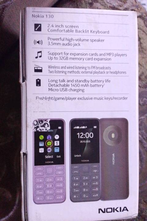 السلام عليكم يوجد جهاز نوع Nokia 130 جهاز نضيف والله العظيم ما مفتوح الجهاز جهاز راقي والي يريده يراسلني واتساب 👍 وياه هدية سماعه واير
