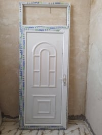 باب PVC • تركي درجة أولى • ارتفاع ٢ متر ونص