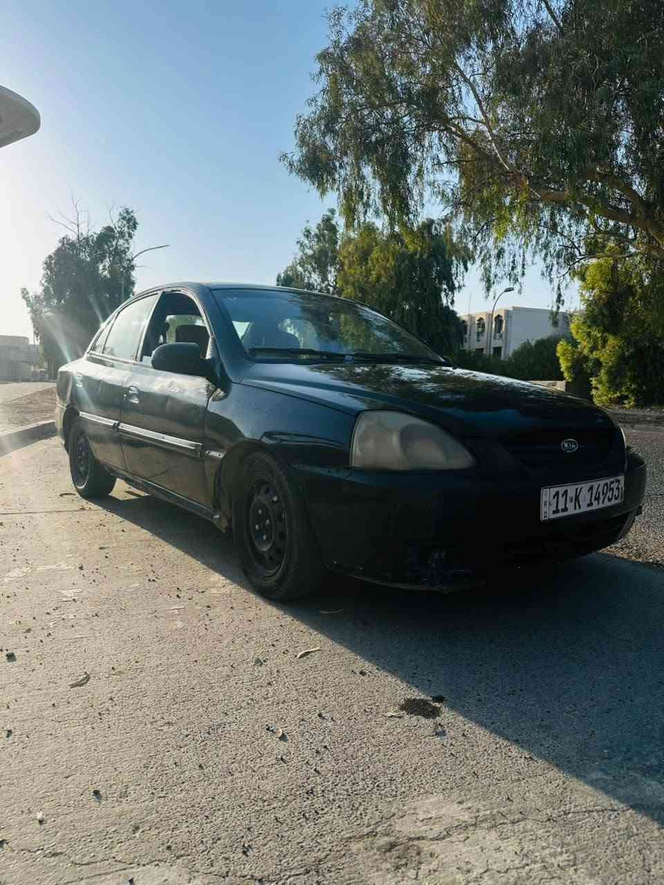 كيا ريو 2003
كير ومكيه شرط سياره خير من الله رقم بغداد دولي شرط تحويل بسمي سياره سياره حلوه وقتصاديه تبريد شغال ثلج كهربائياته كله شغاله سياره عايزه ملاحضات خفيفه سياره بل حقيقه احلا من صوره  قتصاديه فول مكينه 1600 الاستفسار اتصل فقط خاص مغلق ***********
