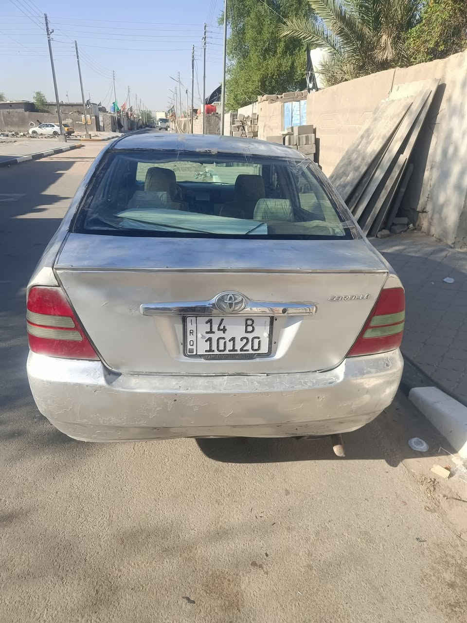 سياره كورلا موديل 2004 مكينة و كير حلوات سيارة سعر 35.  ابيع كوم حديد بس اصوليات و قصة و نقل تبريد شغل  
مكان بصرة زبير ***********
