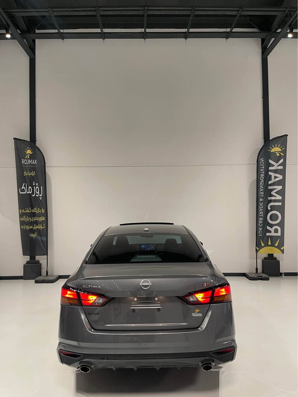 Nissan Altima 2025 SR plus
بۆنیت و جاملخ بۆیاخە بێ ناوگرتن - زۆر زۆر تازەیە
ئێرباگی سوکان و شان سستم کراوەتەوە 
٤٤ هەزار مایل ڕۆشتووە - رەقەم کاتیە سێمانگی لەگەڵە 
گێر و مەکینە و کارەبایی هەر هەمووی بەشەرت - 
شوێن سلێمانی - کۆمپانیای ڕۆژماک - 
1N4BL4CV7SN317381        — رقم شانسی 

***********
***********

نیسان التیما مودیل ٢٠٢٥ مواصفات اس ار بلاس 
بونیت جاملخ صبوخ بدون دواخل - جدید جدید
ارباکات ستیرن و تکمە طاک سستم بلادی 
ماشیە ٤٤ الف میل - سیارە رقم کاتیە (فحص موؤقط)
کیر مکینە کهربائی بشرط — مکان سلیمانیە - شرکە روجماک

1N4BL4CV7SN317381         رقم شانصی 

***********
*********** السليمانية, العراق
