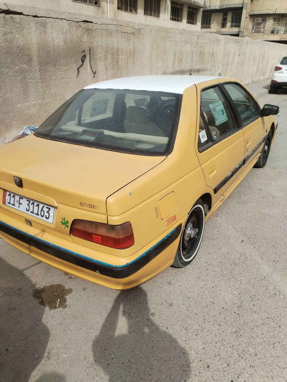 بيجو بارص • مكينة حدادية • بغداد العبيدي