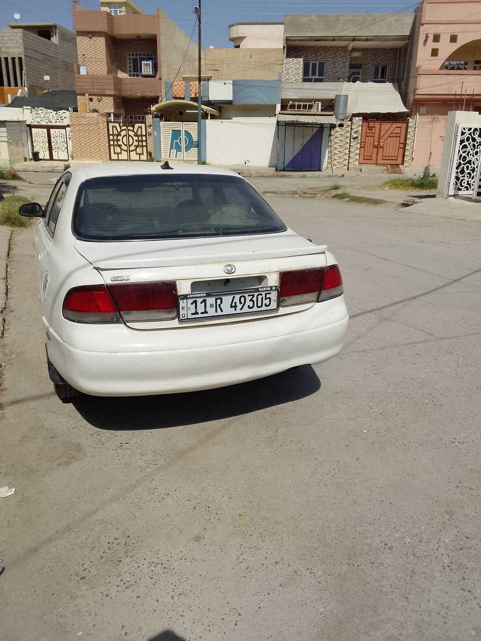 السلام عليكم مازدا 626 فاصولية موديل 94
سيارة نضيفة رقم انكليزي سنوية 2030 محرك 2000 كير اوتو تايرات جدد صدر امامي خلفي جديد محرك كير شرط 
سعر 45 ترهم مراوس بتكسي حسب القناعة رقم ***********
