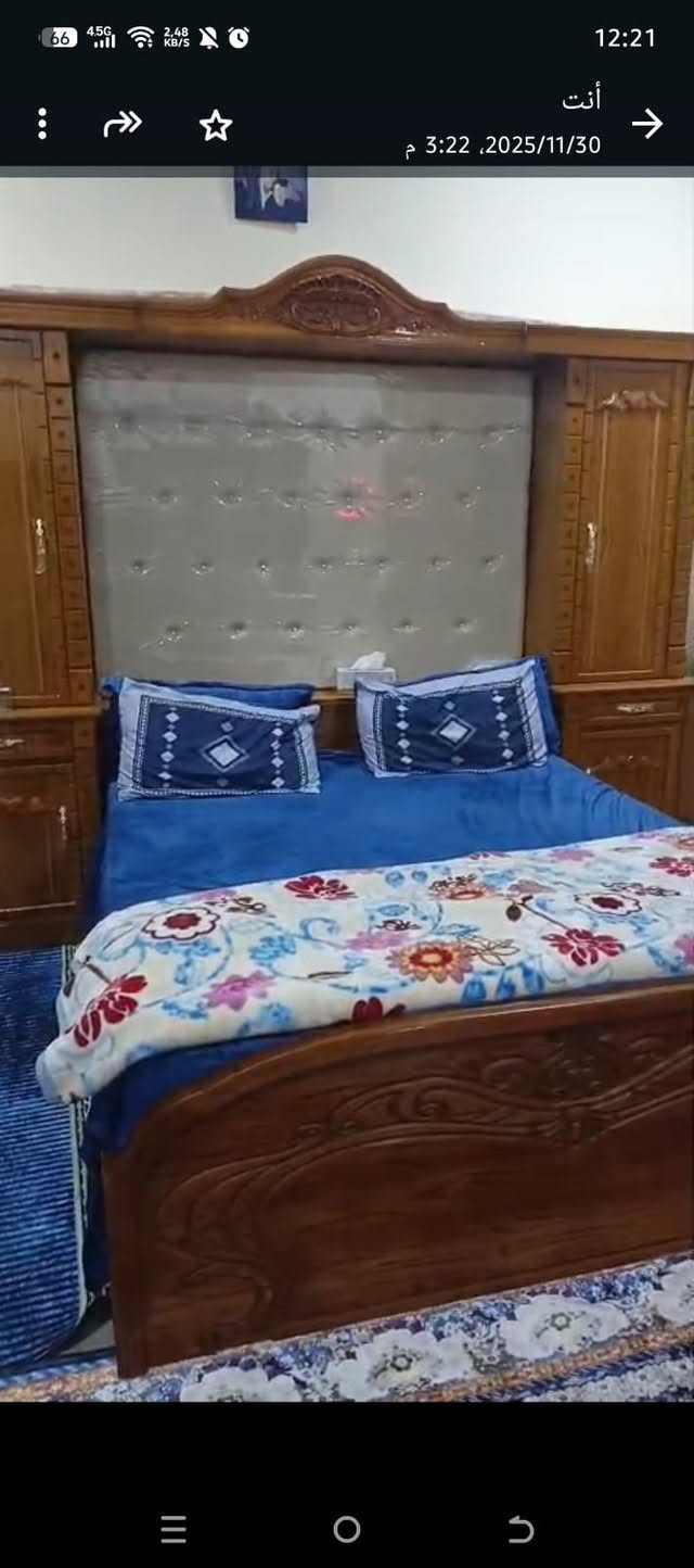 غرفه نوم كامله بعدهي جديده. جديده زلغ ما بيها مستعمله كلش قليل  ونجارته عد دكتور خشب  معروفين صارت علي ب 3ملاين ونص  وهسه انريد انشيل وردت ابيعهن 
السعر مليونين ونص قفل 
مكاني بصرة 
***********

نص مكتوب في الصور:
- 12:21 أنت 2025/11/30، 3:22 م
- 45G 2,23 KB/S 12:21 أنت 3:22 ،2025/11/30 م 00:14 01:03 1,0x رد
- 67 45G 7.97 KB/S 12:21 أنت 3:22 ، 2025/11/30 م 00:04 01:03 1,0x رد
- 12:21 أنت 3:22، 2025/11/30 م 00:06 01:03 1,0x رد
- أنت
- 3:22 ،2025/11/30 م