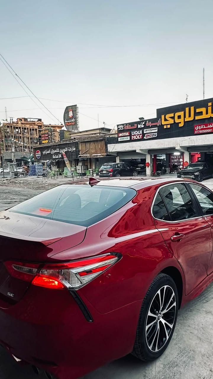 كامري2019وارد امريكي مواصفاتLEكشنات جلد رادار امامي
السياره3قطع صبغ البنيد والجاملغ وجزء من الباب

صدر السياره70٪؜ وكمبريسر التبريد واكف يحتاجله تبدليل السياره ماشيه75الف كيلو متر للتواصل***********
