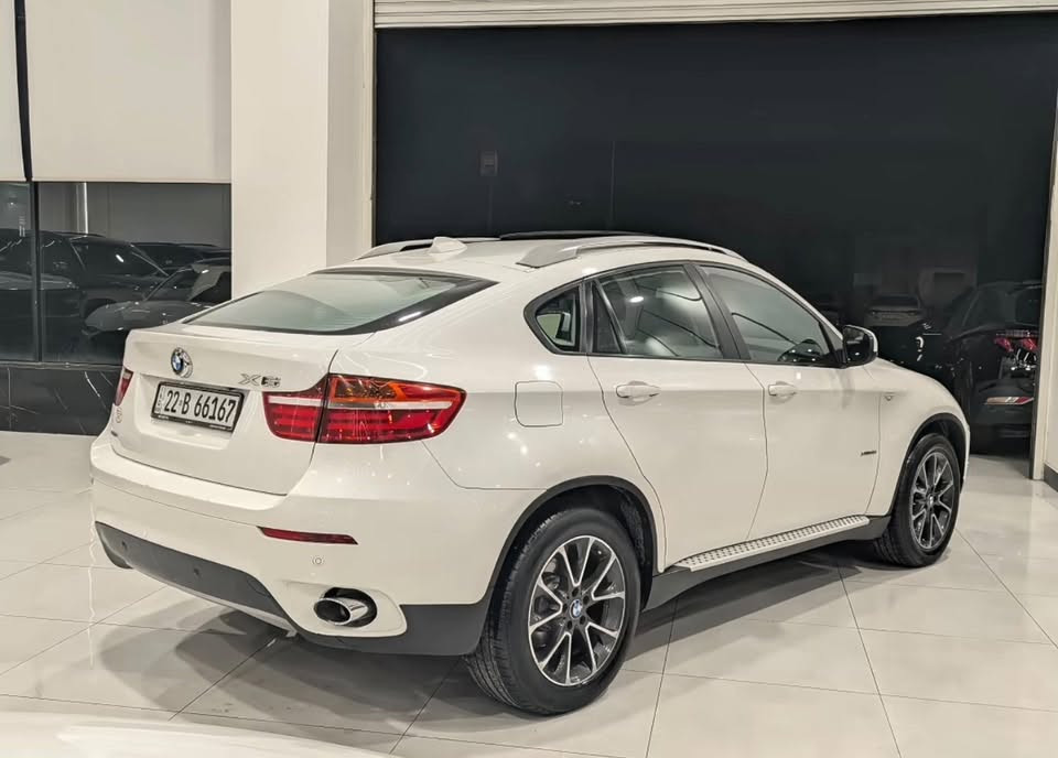 X6 2013 عروش
X6 2013 عروش خليجي
مراوس ب f10 n52 

بيها هلال جاملغ خلفي صبغ و باب تبديل خلف السكن و٣ قطع بارد 

ماشيه ١٢٠ الف مايل
محرك n55 مرغوب
كير محرك كهربائيات شرط الفحص
مكان السياره كركوك اربيل
فقط مراوس ب f10 
‏***********
