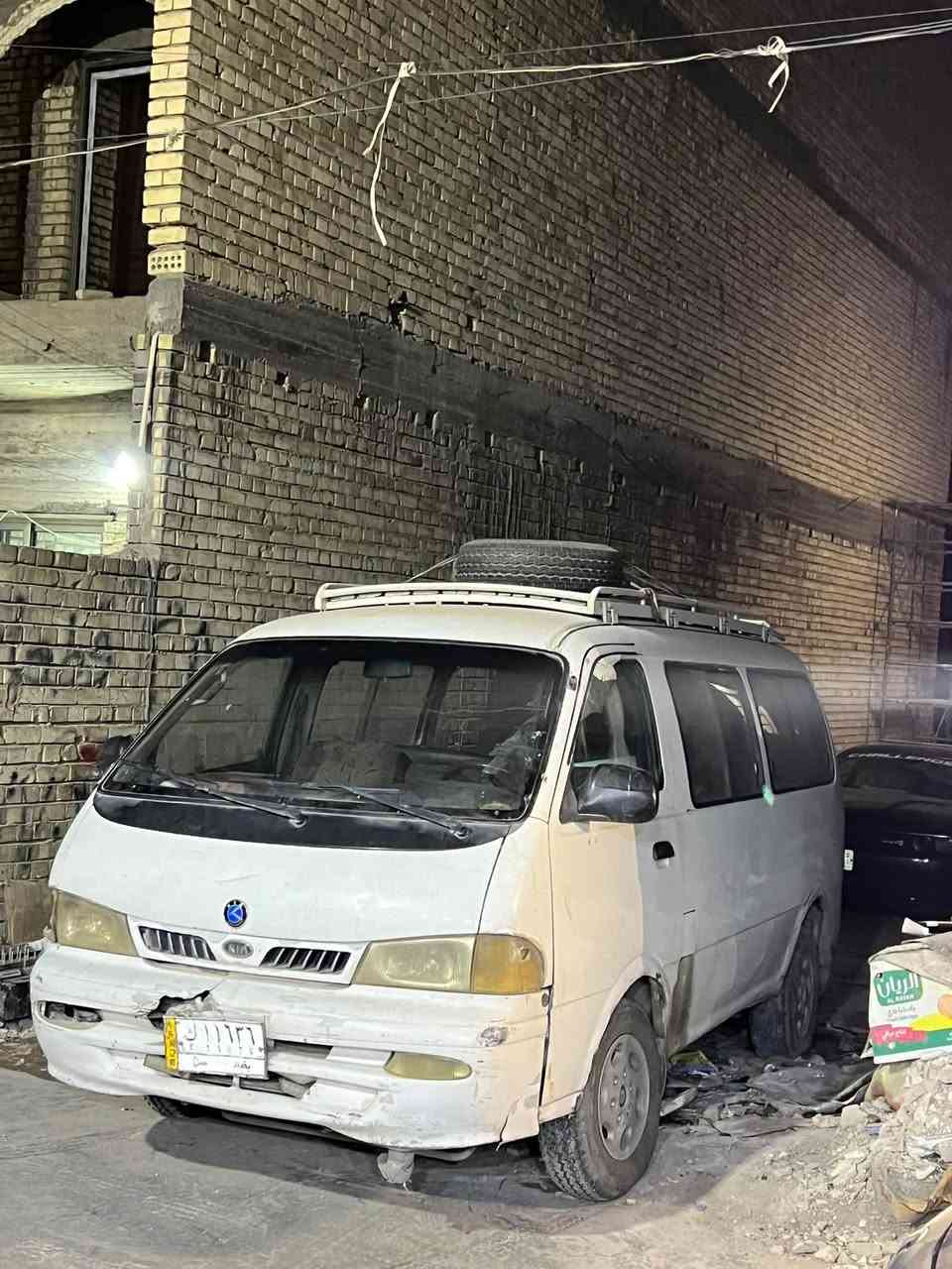 كيا بريجو موديل 1998 رقم حمل فان 

كير ومحرك واكسل خير من الله كلشي مابيها
تفيد ومال شغل او بيت او خطوط كلشي ترهم خير 

يحتاجلها دوشمة مرتبة وكم شغلة بسيطة
سيارة مثل ما موضحه بل صور

مكاني الدورة شارع المصافي 

رقم الهاتف ***********
