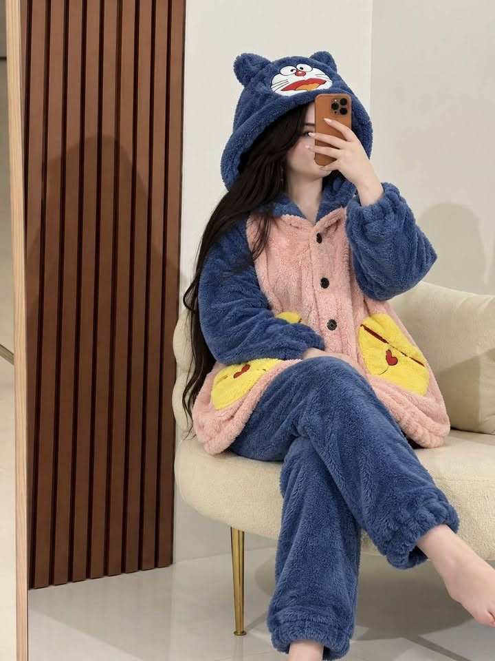 تراك قطعتين • فرو ثقيل • مقاسات M/L/XL/XXL
