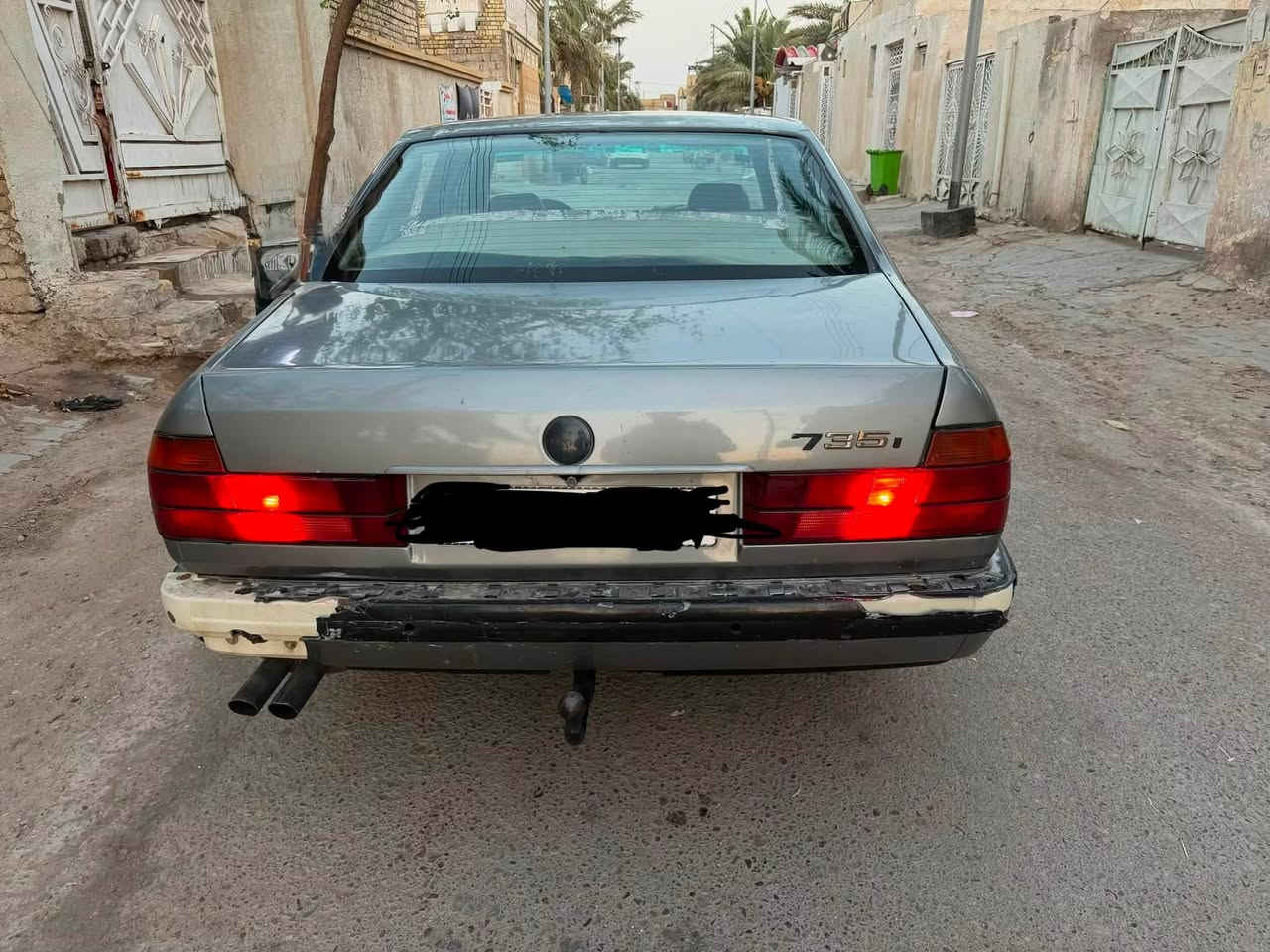 سلام عليكم 
بي ام 730i
موديل 89
سياره مصبوغه عام 
مكينه و كير مكفول
كهربائيات ول تبريد بلاد 
حداديه 50/100
رقم بغداد خصوصي 
عنوان ميسان حي شهداء قرب مكتب الغاز 
سعر 43 بي مجاد 
رقم ***********
