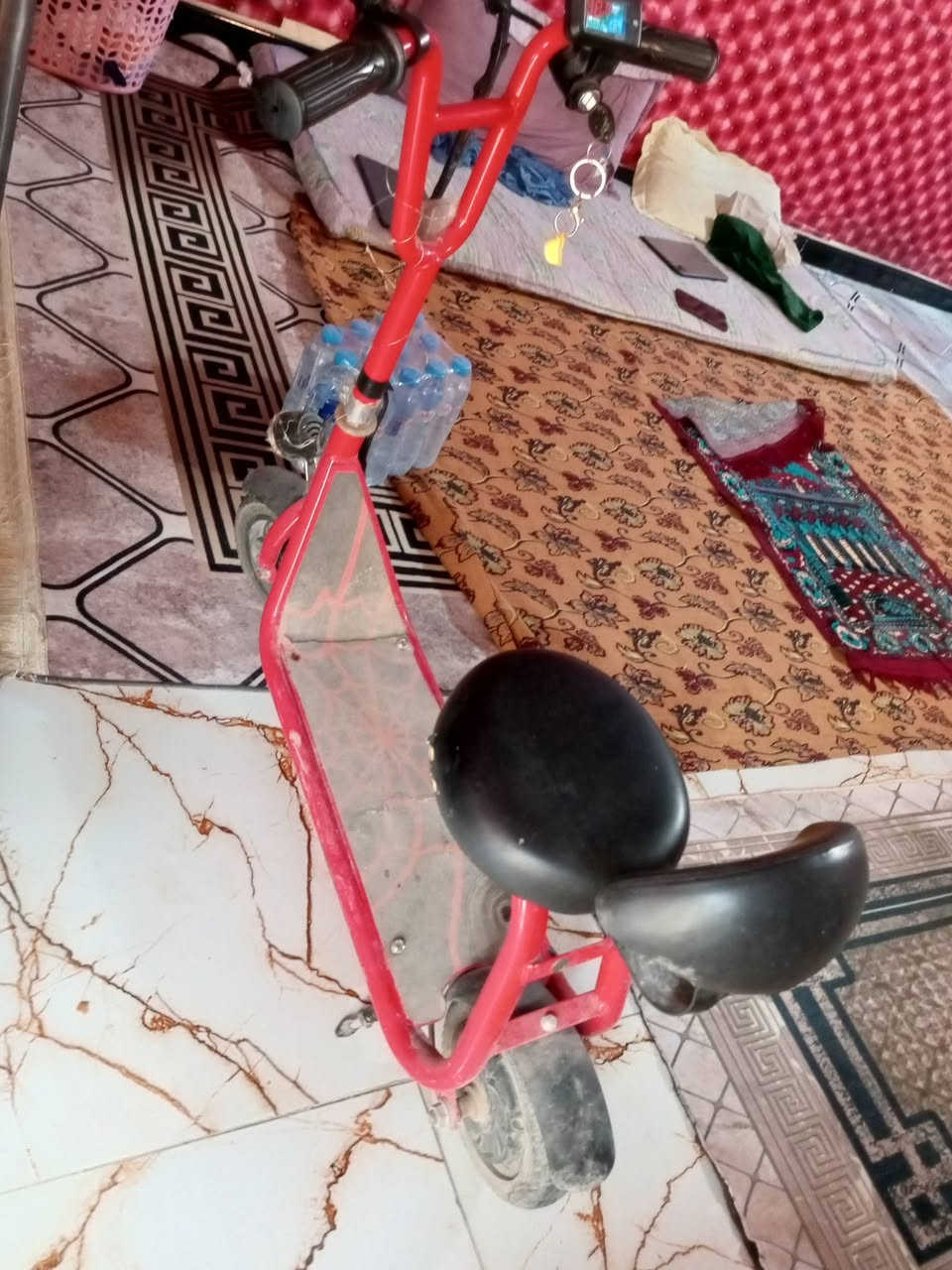دراجه شحن • 4بطاريات • سكوتر 70كيلو
