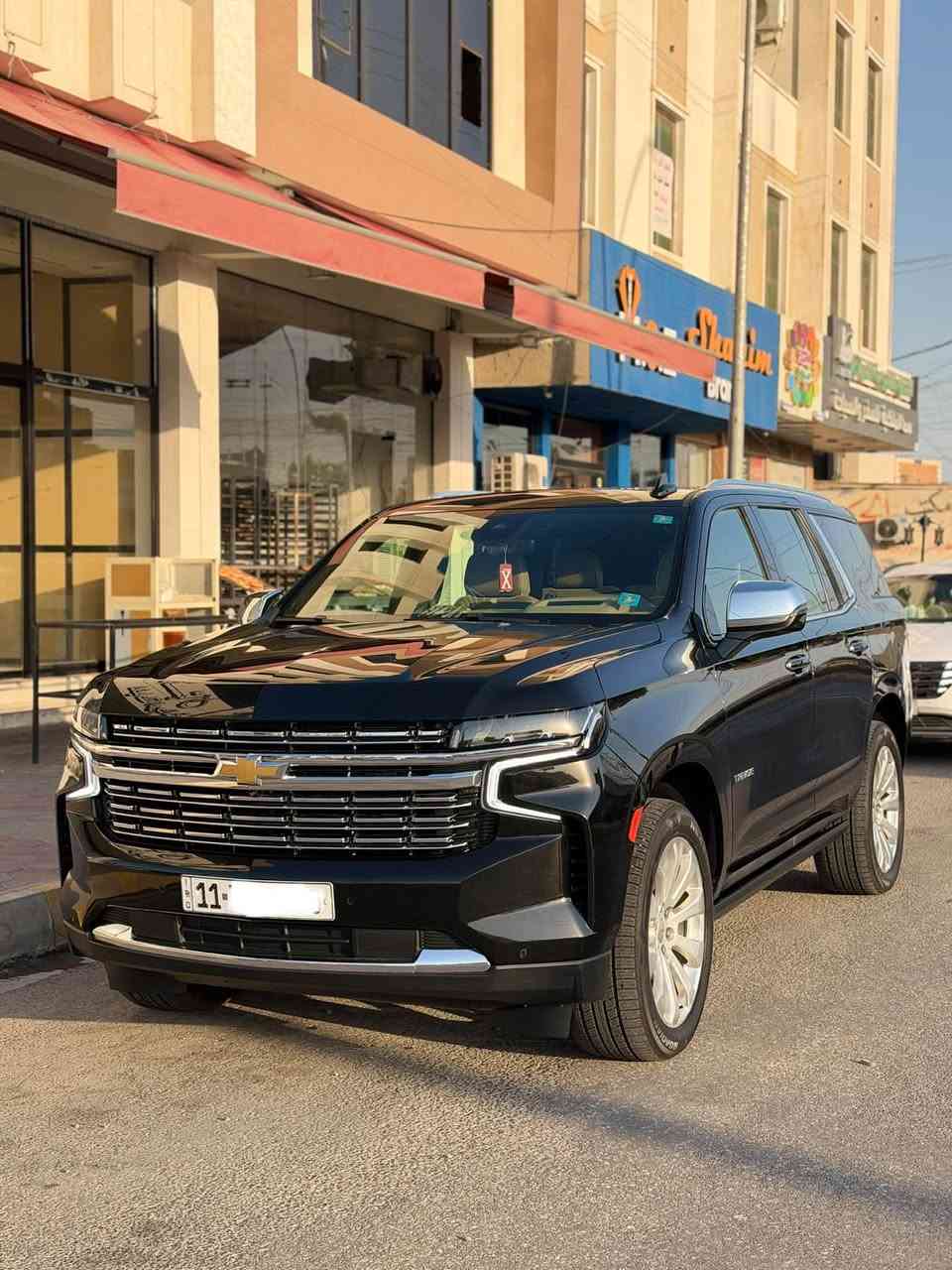 على بركة الله 
تاهو 2023 
برايمر اعلى فئة 
لون اسود 
رقم بغداد مشروع وطني 
وتحويل مباشر 
ماشية 77 الف فقط 
مكان السياره الرمادي 
السعر 477 وبيها مجال 
***********
