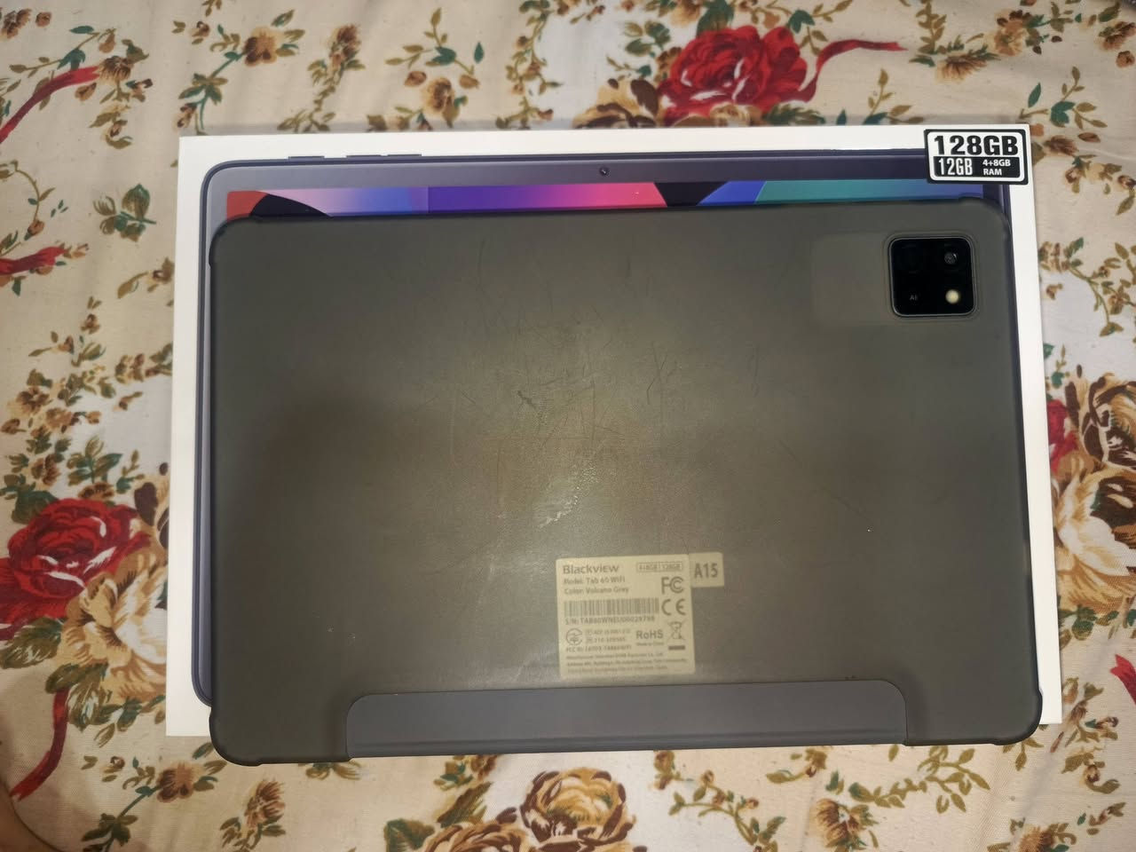 blackview Tab 60 wifi  مستخدم فترة قليله
الجهاز مابي اي عيب ولا مفتوح وكامل ملحقاته وياه 
( الكفر+ الشاحنه الاصليه+ الباكيت  )
+ قلم شاشه اضافي
سعر 110 وبي مجال بسيط مكاني كركوك حي النصر 
***********

