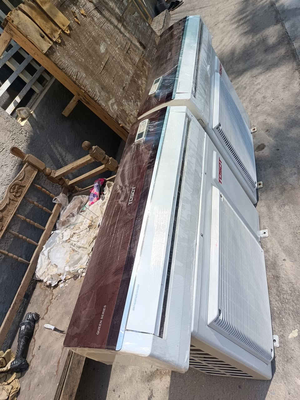 سلام عليكم
الي يدور جديد سبالت توسوت حجم طن ونصف غاز R22 نضيف جدا غير داخل تصليح شرط الفحص عدد2 سعر الواحد 325 الف للاستفسار ***********

