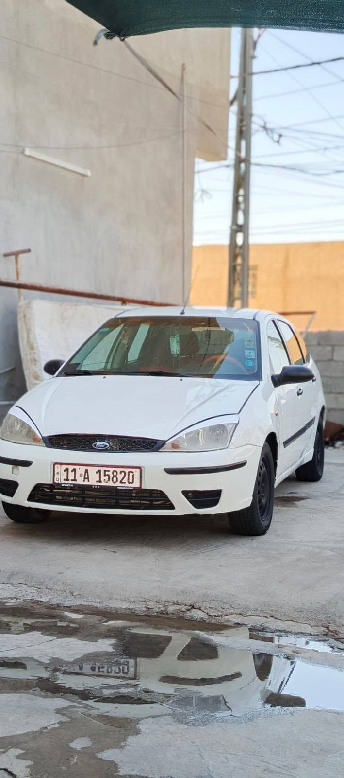 يالله سلام عليكم فورد فوكاس موديل 2005 كير اتو ماتيك محرك 4 سلندر تبريد نقص واشر كهربيات كله شغاله رقم بغداد انكليزي صدر جديد تخم تاير داخل جديد سعره 30 مكان هيت حي البكر رقم هاتف ***********
