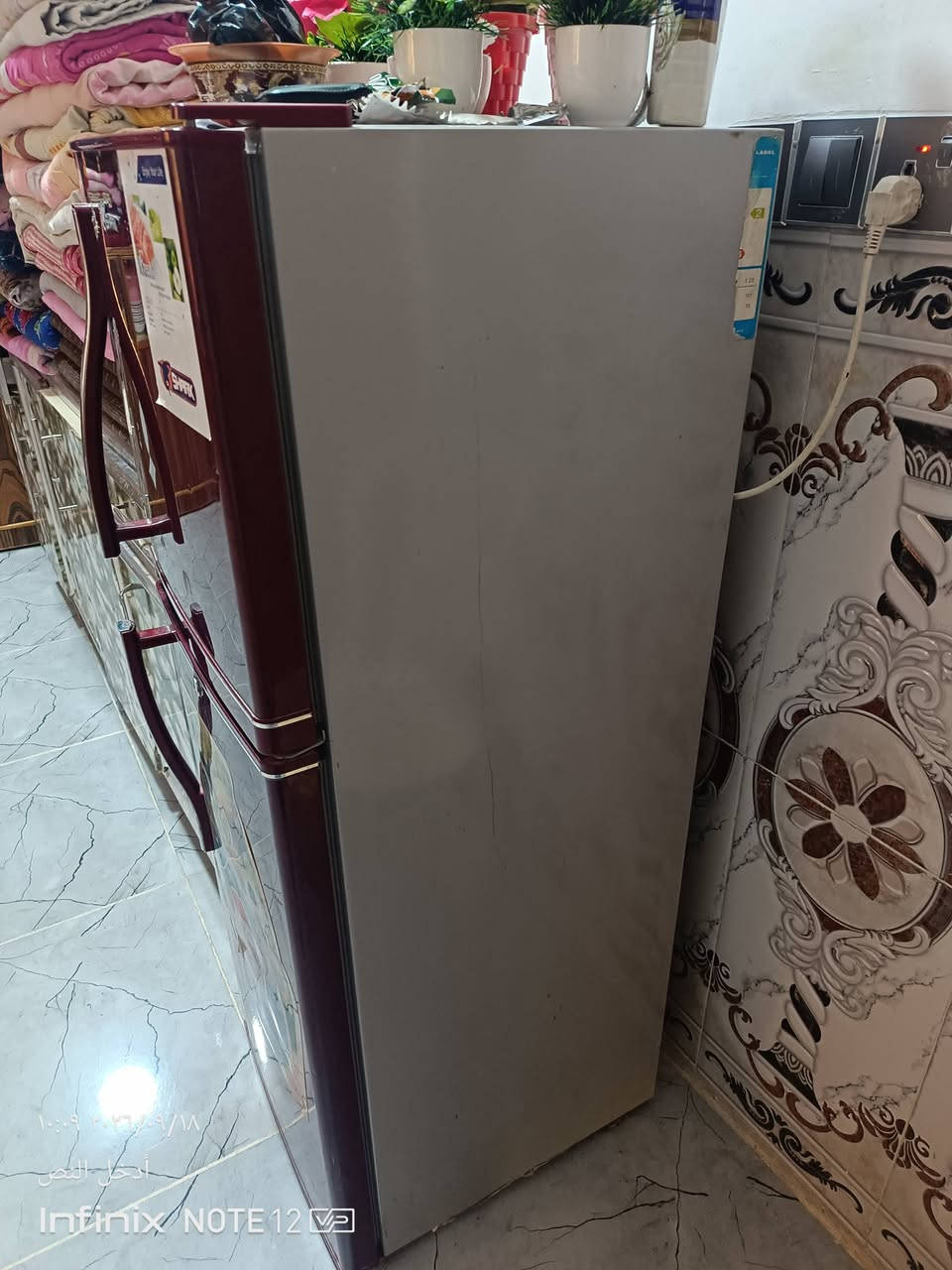 ثلاجه  200/فلتر ماء 250 /مبردة250/تانكي سعه 500لتر 50 كلش نضيفات
تواصل اتصال فقط ***********

نص مكتوب في الصور:
- ١٠:١٢ ٢٠٢٦/٠٩/١٨
- أدخل النص
- Infinix NOTE 12
- ١٠:١١ ٢٠٢٦/٠٩/١٨ أدخل النص Infinix NOTE 12
- ١٠:١٠ ٢٠٢٦/٠٩/١٨
- Infinix NOTE 12 VP
- ١٠:٠٩ ٢٠٢٦/٠٩/١٨
- ٢٠٢٣/٠٩/١٨ ١٠:٠٩