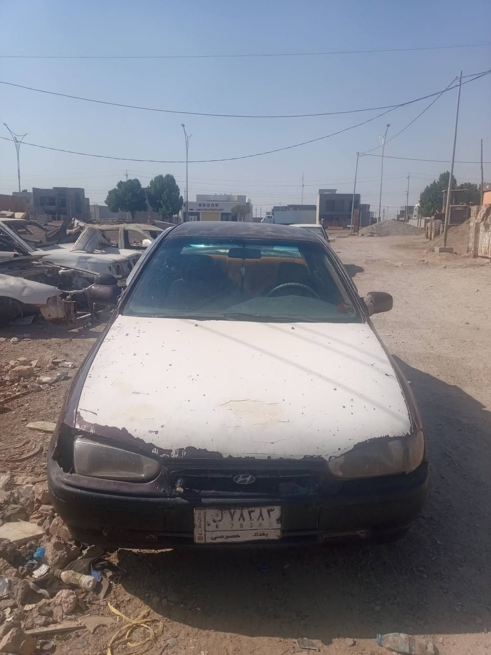 سلام عليكم النترة دمعة موديل  93 رقم بغداد كير عادي محرك كفالة شواصي ما معمرات جدد كهربائيات كلها شغالة كاملة رقم الهاتف اتصل وتدلل ***********
