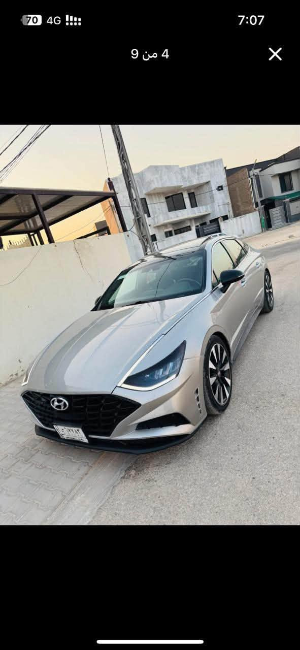 🚘 للبيع هيونداي سوناتا 2021 فول مواصفات 🔥
✨ سيارة أنيقة وعملية تجمع بين الفخامة والراحة والتصميم الرياضي

🔹 النوع: هيونداي سوناتا 2021
🔹 المواصفات: فول مواصفات
🔹 الممشى: 70 ألف كم
🔹 الحالة: حادثة 3 قطع بنيد وجاملغ
🔹 الفحص والمعاينة: متاحة للجادين

💎 تصميم عصري ومميز
💎 مقصورة واسعة ومريحة
💎 سيارة مناسبة للاستخدام اليومي والسفر
💎 مواصفات وتجهيزات متعددة حسب الفئة

💰 السعر: بيها مجال بالسعر والمعقول

📌 السيارة جاهزة للفحص والمعاينة والاطلاع على حالتها

📞 للاستفسار ومعرفة السعر والتفاصيل:
***********

🔥 اللي عنده رغبة جدية يتواصل ويانا، والرزق على الله 🔥

نص مكتوب في الصور:
- 50 4G 3:26 bid.cars تم 2 / 10 1:1
- 50 4G 3:26 bid.cars تم 1 / 10 1:1
- 1 من 9
- 3 من 9
- 7:07 4 من 9
- 9 من 9
- 70 4G 7:07 9 من 9