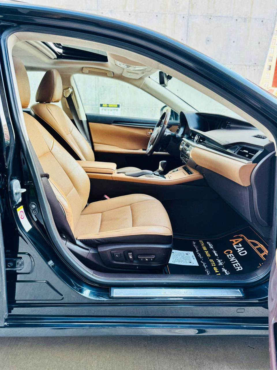 ﷽
                                                 LEXUS ES 350 2017
◽️ليگزز ES 350 موديل 2017 فول مواصفات
🔹لون اسود 
        ~~~~~~~~~~~~~~~~~~~~~~~~~~~~~~~~~
مكان🌇: سليماني               سعر💵: 188$ 🔐
 ◽️موبايل/ *********** ::: ***********📲
        ~~~~~~~~~~~~~~~~~~~~~~~~~~~~~~~~~
◽️محرك V6 3.5L سته سلندر
🔹گير و محرك بشرط مامفتوح
بدون صوت بدون صرف و خلل بشرط فحص
🔹ماشيه 65 الف حقيقي
🔹  اتنين بصمة بيلادي موجود📦

▫️بيها {{ باب سايق و  و نص بنيد صبوغ }} بدون داخل
🔹سيارة جديد حيل حيلوة نضيفة

◽️مواصفات
{{ بصمة - فتحة - داخل مشمشي و قهواي  - رادار أمامي و جانبي   - كشنات جلد - كشن تتفيىة و تبريد - كشن و ستيرن كهربا - كشن خزن - ستيرن تتفيئة - شاشة - ماوص - تبريد مركزي - نيزامي أيكو - نيزامي سبورت - لايت ليدو زينون - مراي شفت - ڤوليوم - بلاجكتور - بعد هواي مواصفات }}

◽️اربع تاير و ويل بيلادي جديد بدون مصروف
🔹نظافه ١٠٠٪؜ كامل سيرفس بدون نقص و بدون مصرف
🔹بسميً السنويه بشرط تحويل و خرامه
🔹سنوي و رقم و هزة كلها جديد
سياره مابيها دينار مصرف كامل من كل نواحي

نفسي يوم /تحويل و كاله حاظر
مكان / داخل سليمانيه🌆
        ~~~~~~~~~~~~~~~~~~~~~~~~~~~~~~~~~ السليمانية, العراق
