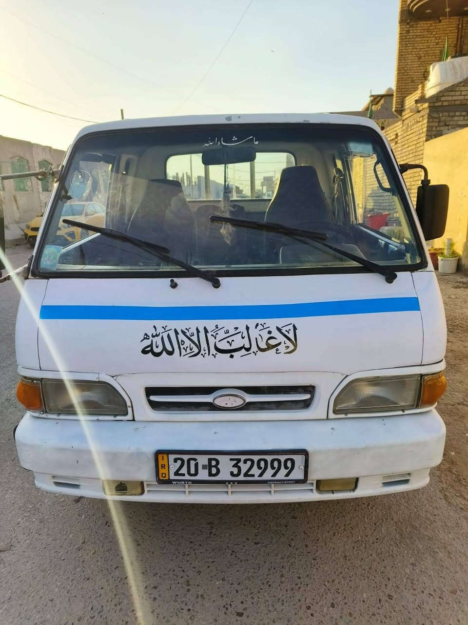 السلام عليكم كية بنكو للبيع موديل 95 كير محرك وشاصي خير من اللة سيارة جاهزة من كلشي مكاني بغداد ***********
