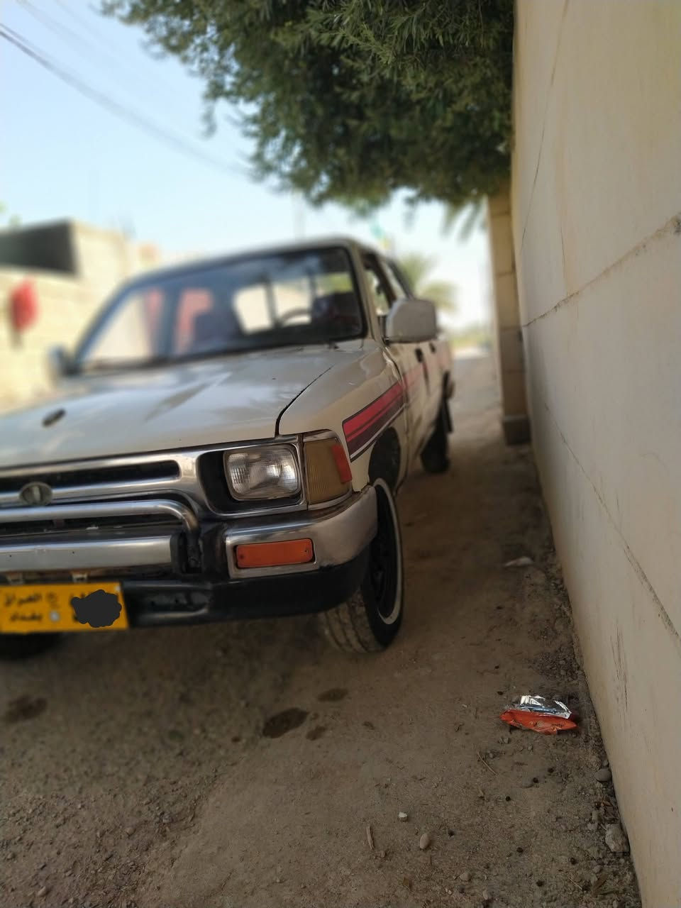 السلام عليكم تويوتا بيكم للبيع موديل 89السيارة كير ومحرك بشرط حدادية خير من الله الشاصي مكفول السيارة مصبوغة عام للجمالية كهربائيات كلهة شغالة رقم بغداد العنوان ديالى السعر 18 وبيها مجال رقم الاتصال ***********
