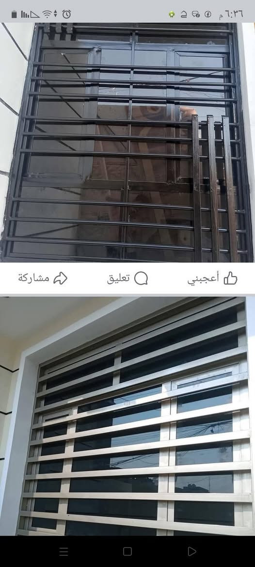 سلام عليكم صبغ شبابيك وشد جام شغل درجة أولى بغداد واطراف بغداد تصل على رقم ***********
