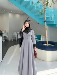 فستان نسائي • دابل ايطالي • قياسات ٣٨-٤٨