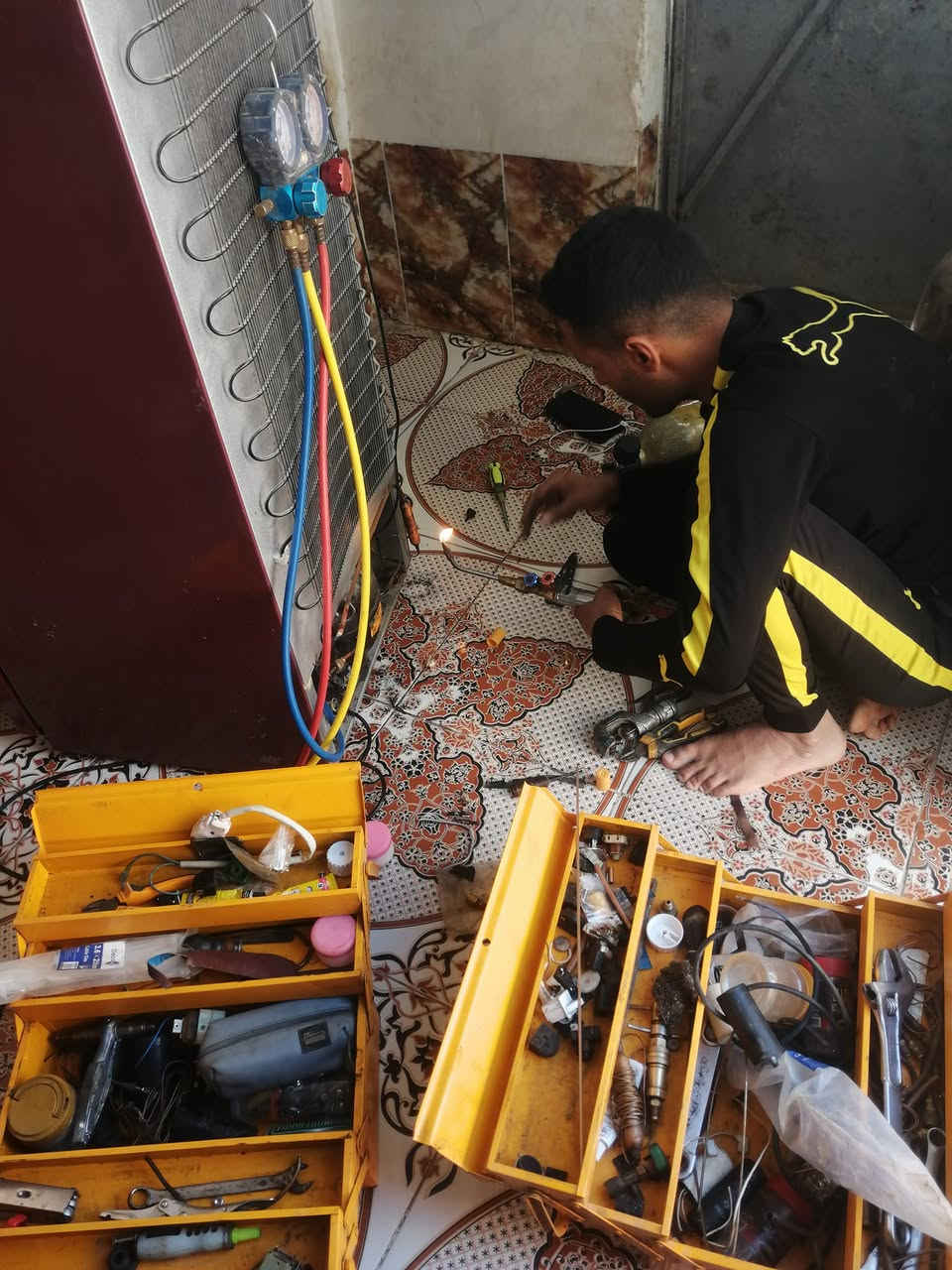 على مدار الساعة 🕧
متواجد وتصليح موقعي لكافة أجهزة التبريد ثلاجة مجمدة عارضه مواد غذائية
احمد ابوعباس الرفاعي ***********

