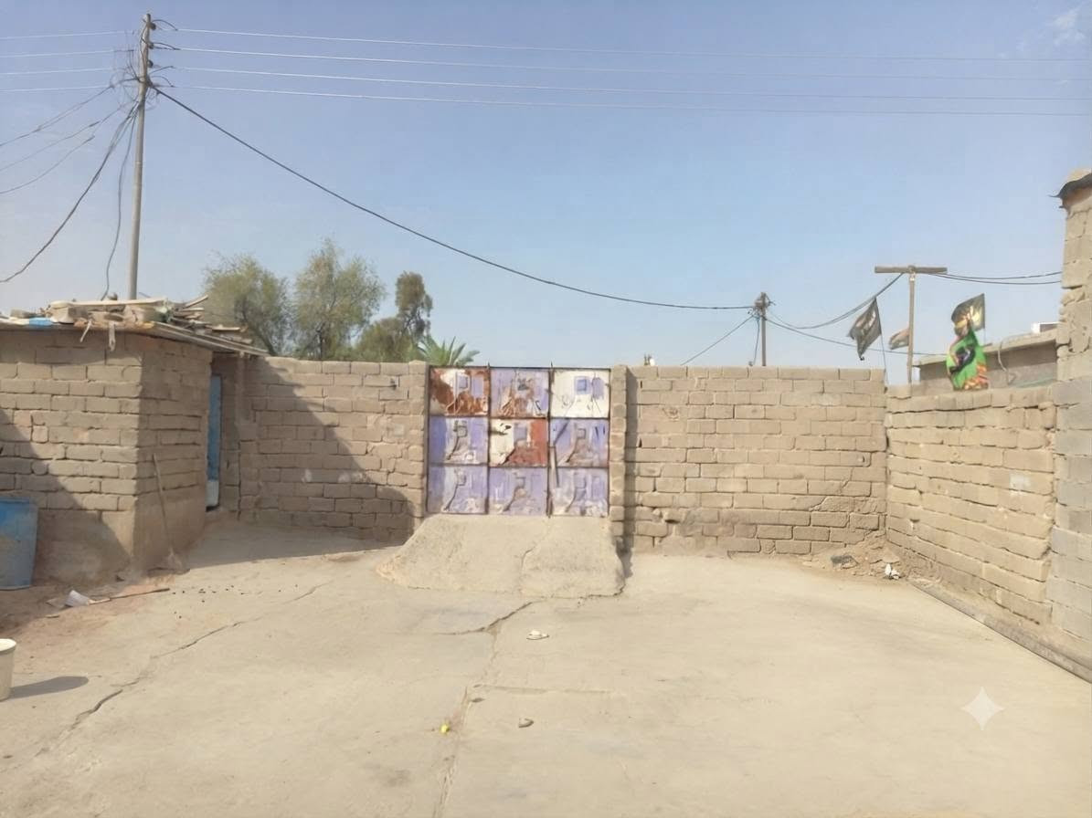 بيت للبيع المساحه 300 م عدد غرفتين وصاله ومطبخ حمام داخلي وتولتين  البيت له شارعين وكهرباء وبورين ماء 💦. السعر 16 مليون 💵 الموقع بصره زبير دور الضباط قرب المشاتل قرب عيادات الكندي  للاستفسار الاتصال على هاذه الرقم *********** مع واتساب
