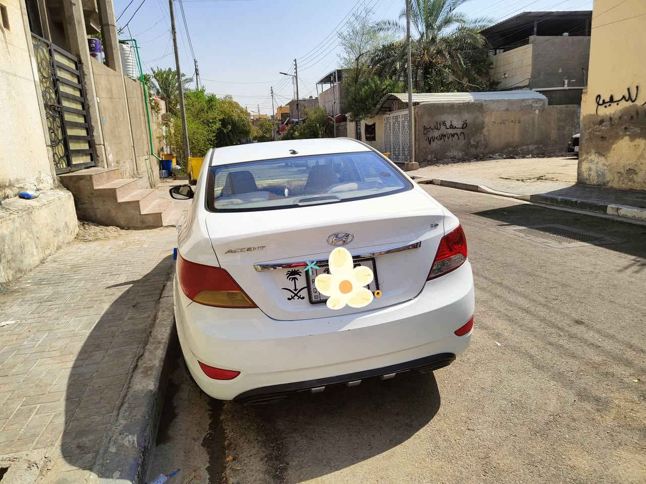 اكسنت 2015 للبيع محرك 1600 خليجي كير محرك تبريد كفاله ماشية 240 الف بيها صبغ المداكر الامامية  بدون ضربة السعر 95 وبيها مجال قليل ***********
