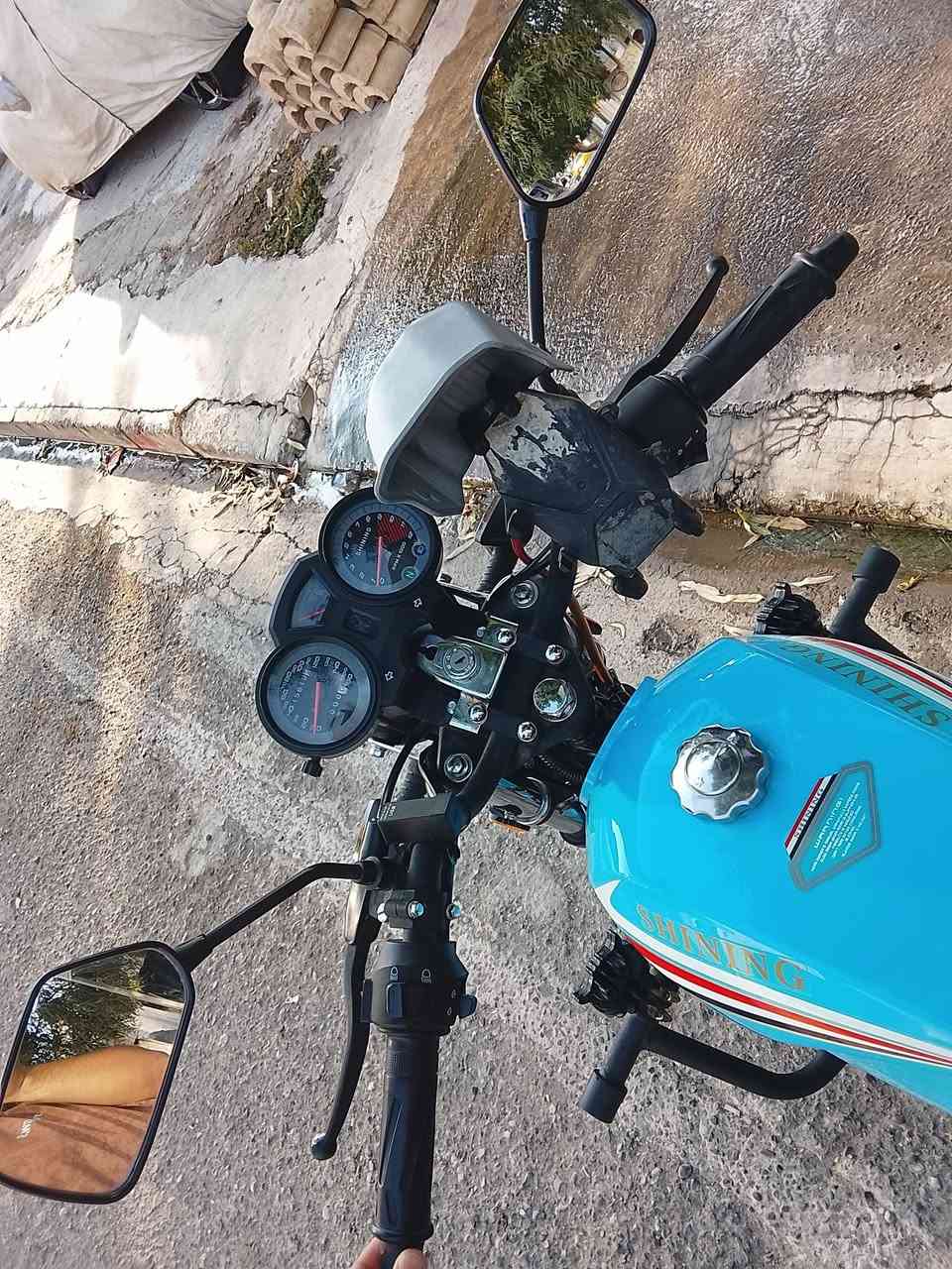 للبيع دراجه شاينك مديل 25
دراجه كدام العين ربع ما تصرف عليها 
رقم نينوى شرط التحويل بسم الشركه 
اتصال ع رقم ***********
