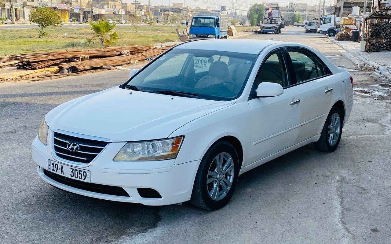 السعر 98 الاستفسار *********** هونداي سوناتا 2009 وارد امريكي السياره مكفولة كفاله عامه من الضربه بيهه صبغ جماليه السياره جديده مكينه 2400 وكير مكفولة حداديه جديده تخم تاير جديده تبريد ثلج السياره نص فول شاشه جبيره تحكمات ستيرن داخل بيجي ويل كب كروم السياره جديده وجاهزة بمعنى الكلمه ماشيه 170 رقم كربلاء نكليزي بسمي سنويه 2029 مكان السياره كربلاء
