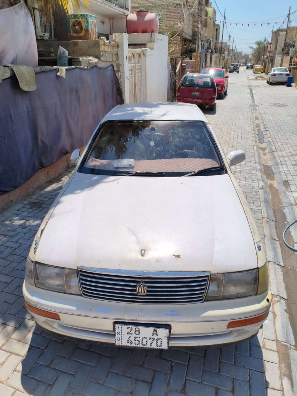سلام وعليكم بطه موديل 92 رقم نجف بسمي سنويه جديده سياره مكينه 2500 لاتخير لا تنقيص سياره كير مكينه كهربايات كفاله اكفلك الكص ونقل جثه  نقصه بس تبريد  منضومه كوله جديده  فقط ليك بل راديتر الامامي  سياره متصل مو منفصل تحويل مباشر اب53 وبيه مجال للشراي   وبخدمته مكان بغداد *********** واتساب او تصال مامتواجد مازنجر
