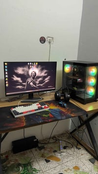 سيت اب كامل للبيع الكيس RYZEN5 5600 MB 450 M FAN AMD RAM 16 3200HZ RTX...