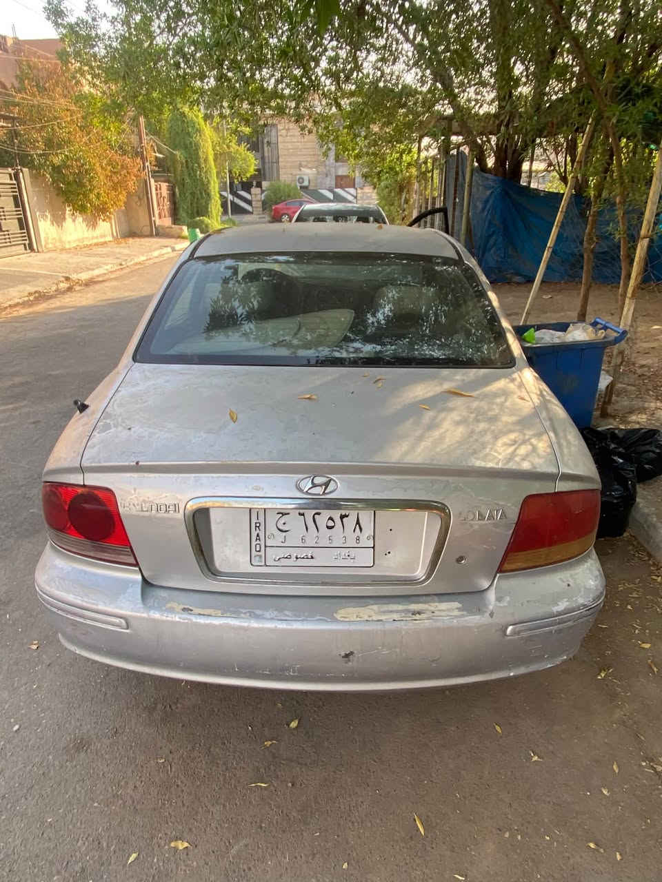 السلام عليكم  للبيع سوناتا  وفود ٢٠٠٥ مكينه 2000 - 4 سلندر رقم بغداد تبريد شغال محتاجه بعض النقوصات 
الكشر كما موضح بالصور
***********
مكان السيارة بغداد حي الجهاد
السعر : 47$ وبيها مجال للطيبين
((غير متواجد على الفيس))

