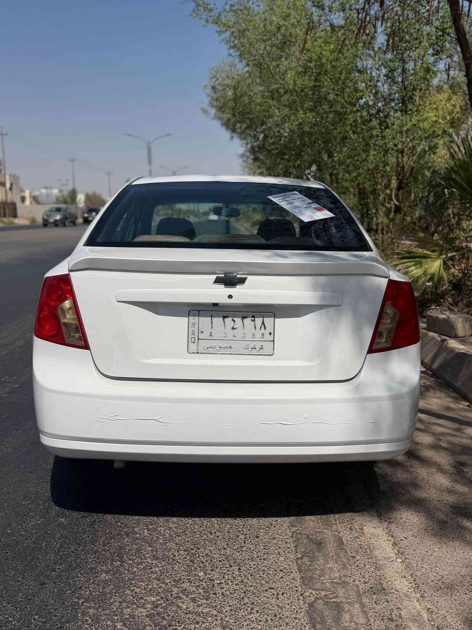 سياره اوبترا موديل 2004سياره نظيفه جدا كولشي مابي شرط بدون ضربه فقط  تبريت شغال سنويه مشروع وطني بي دفتر بنزين كهربائية كلها شغال تخم صدر جديد سياره بدون مصروف سعر60وبي مجال بسيط عنوان كركوك رقم هاتف***********
