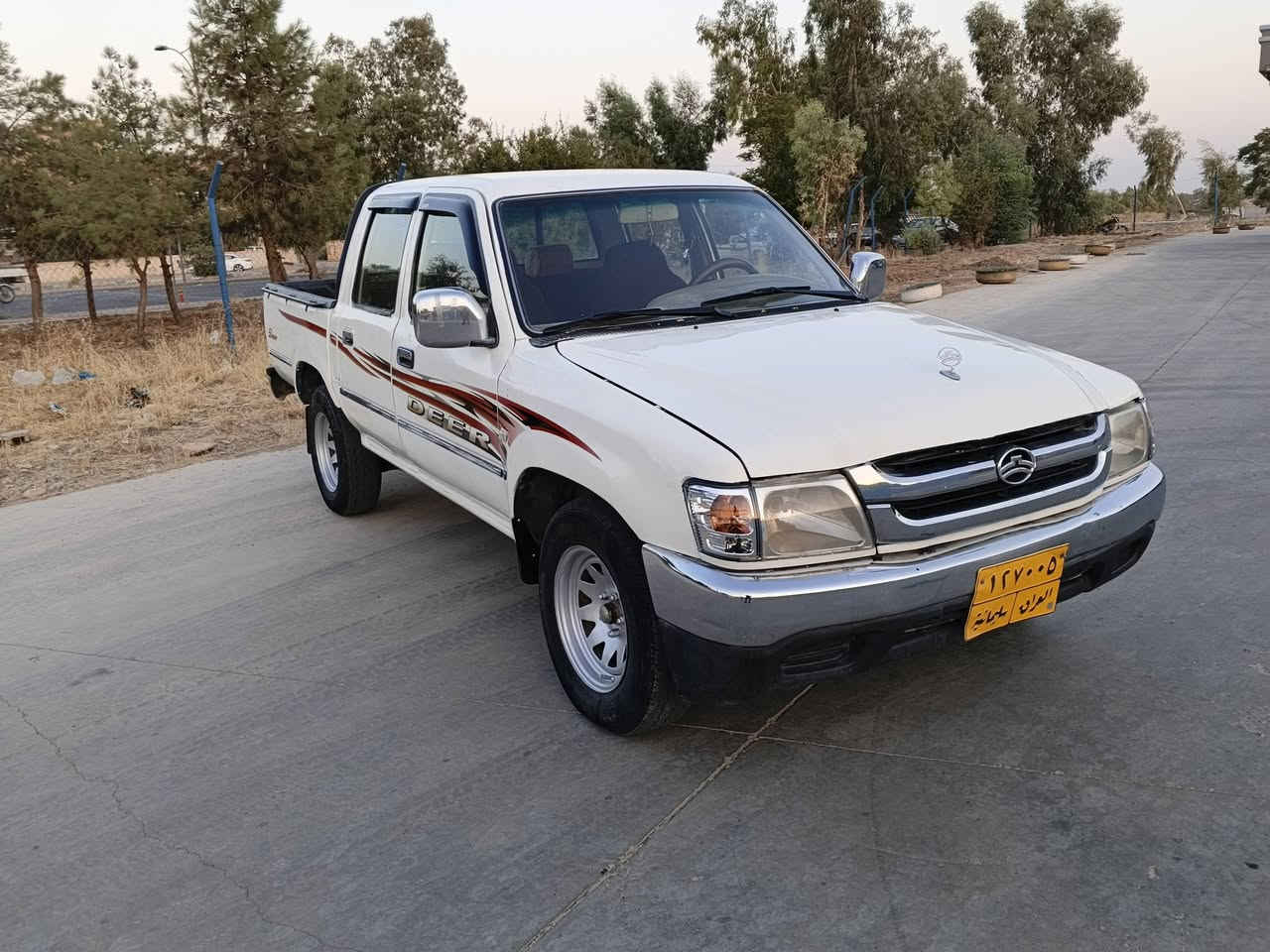 دێرمۆدێل 2006 کابرێتەر رەقەم سلێمانی تەحویل ئەسڵی سەنەوی بە سەرچوە بەناو خۆمانەوەیە بێ دەعام بێ لێ دراو بێ خایسات  پەلە پە لە بۆیاخی هەیە چوار تایە تازە مەکینە و گێر ئە کسل شانسی تە حویل بڕاوە خەرامە وە کالە کامل بەشەرت سعری خوار هەموو بازار بە پارە مەنفێستێک . سعری .   36 گەلاو کەمێک مەجال. شوێن چەمچەمال.            ***********.             ***********
