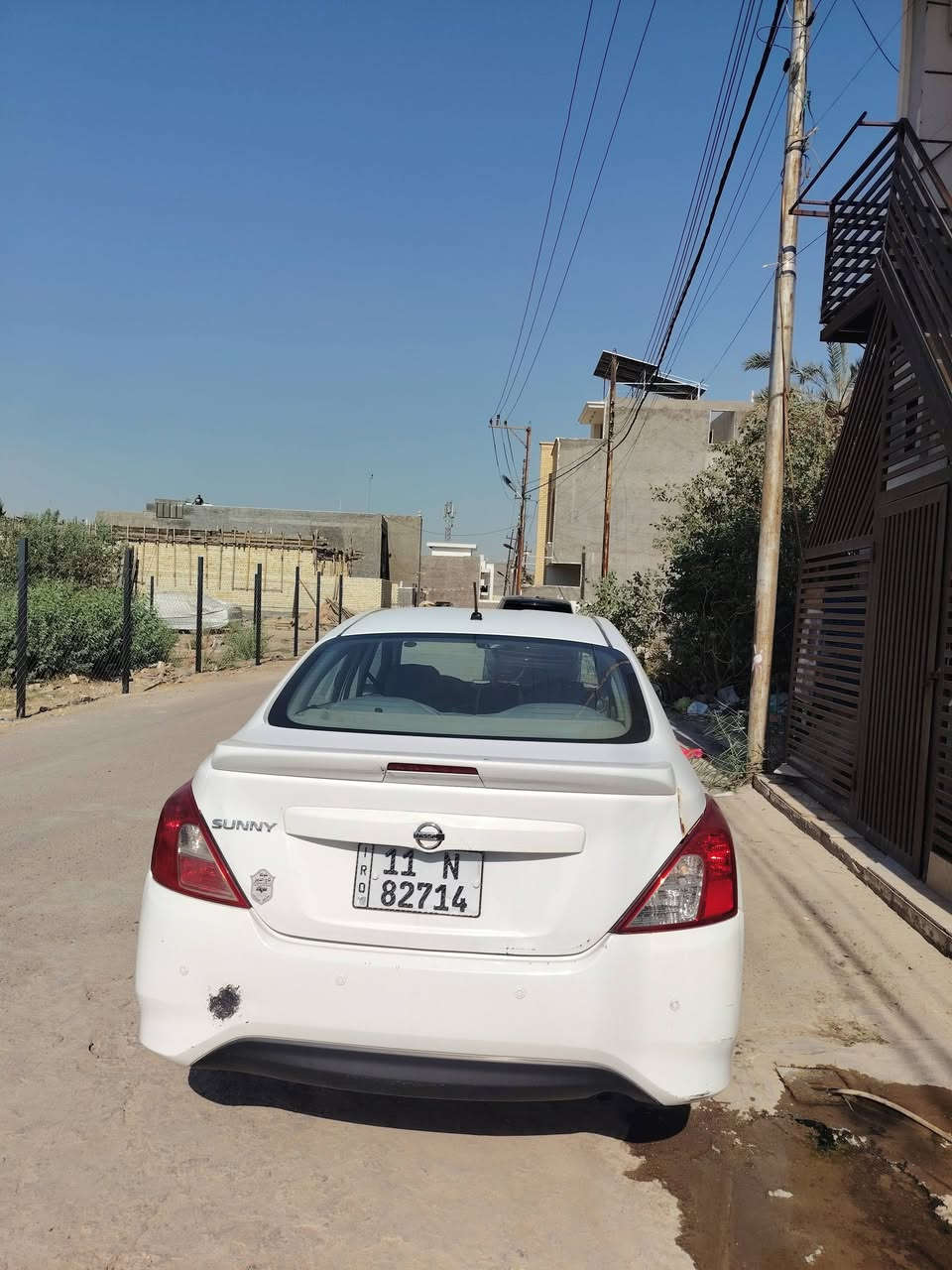 السلام عليكم
نيسان صني 2020 هندي بليته زركه
رقم بغداد انكليزي سنوية بأسمي تحويل ثاني يوم حادثها جنطة مبدل فقط دعامية حلفي وشخوط خفيفة كما موضح بالصور ماشية 130 الف قابل للزيادة مكاني بغداد الدورة السعر 97 ورقة ما عجبك السعر اترك كلمة طيبة والله يرزق الجميع 
***********2
