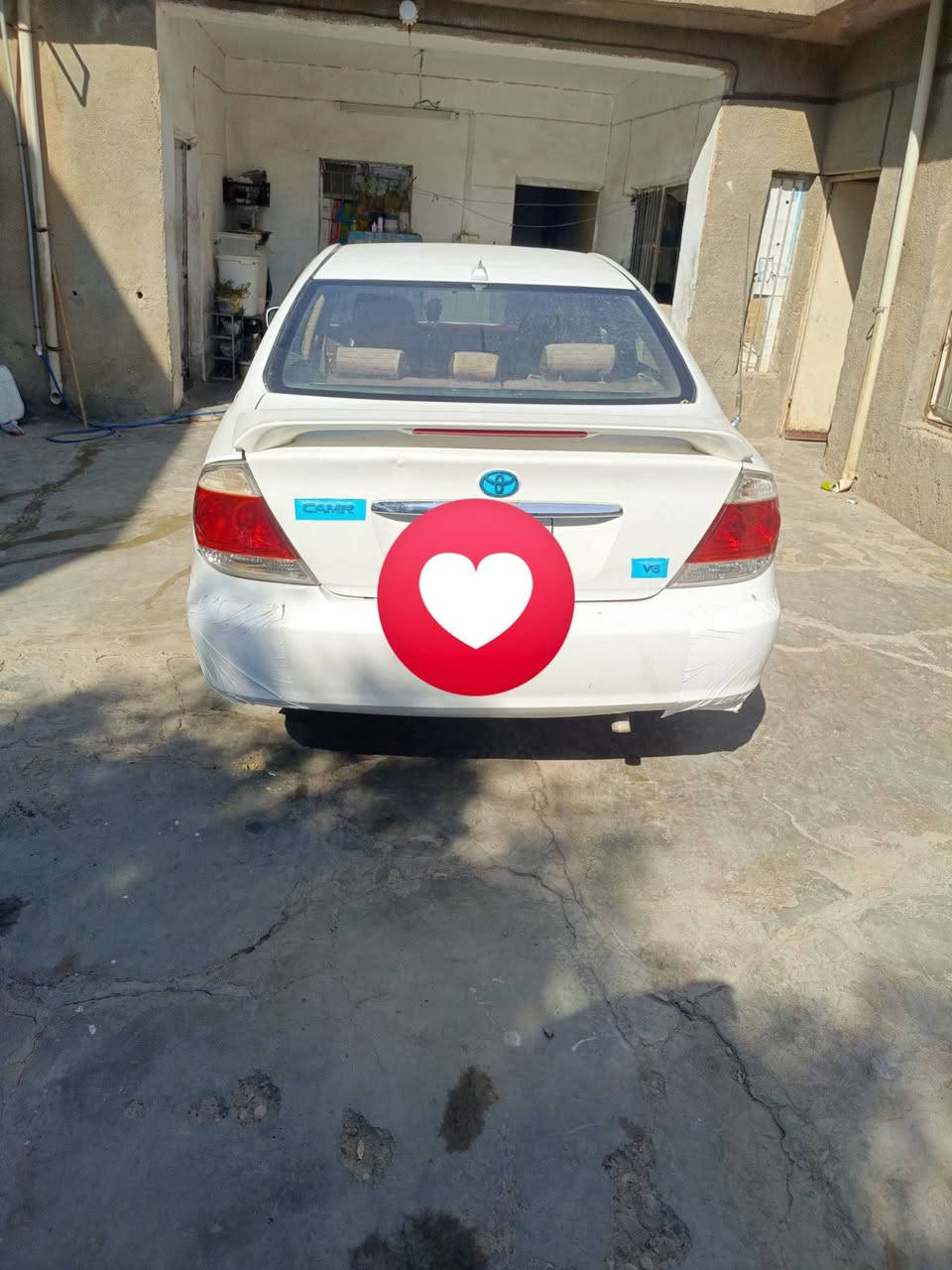 كامري ٢٠٠٤ كفاله عامه ماعده صبغ حزام المكان دياله *********** رقم بغداد  محرك سته سلندر كراند
